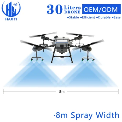 30L Farmer Autonomous Spraying Control remoto de pesticidas Drone Agrícola con Pulverización de fertilizantes