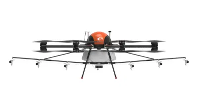 El sistema de posicionamiento de precisión de Tta con GPS y cámara HD de la pulverizadora agrícola Drone