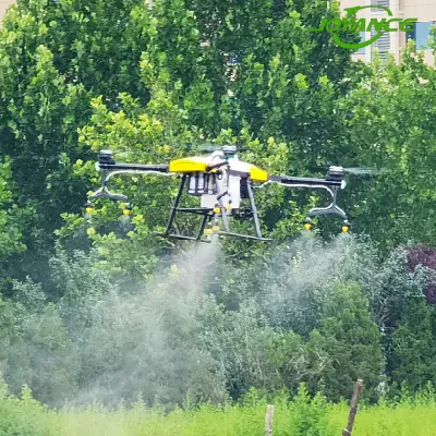 16L estabilidad de trabajo máquina agrícola pulverización de polvo de cultivos Trabajo de Drone Para limeds Paddy