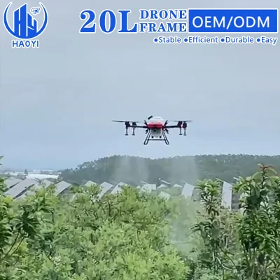 Agricultura estable Quadrón no tripulado 20L fumigación agrícola cultivo de huertos Marco de agro Drone