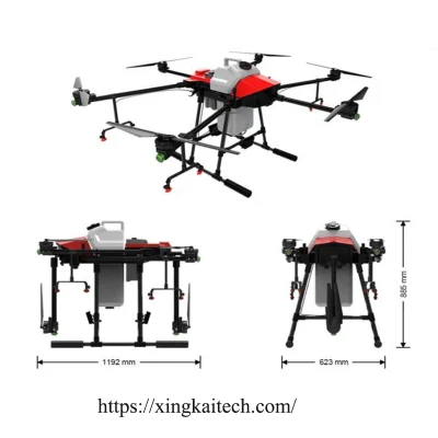 Fábrica de Drones agrícolas elevador pesado Drone VTOL Drone Agri Spray Drones Control remoto Drones Drone Agriculture Sprayer