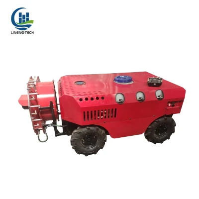 Mini 300L agrícola de la mejor calidad de la cosecha de gas de ruedas de la cosecha Pulverizador automático para viñedos para GPS de granja