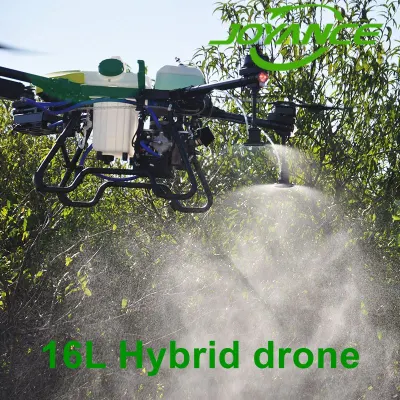 Joyance Jt16L-404 HB Hybrid Drone Sprayer gasolina polvo Drone aceite Drone Sprayer Drone Agrícola