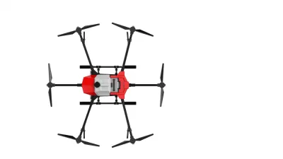 Agricultura profesional Granja Drone Sprayer Farm usando tanque Sprayer Drone