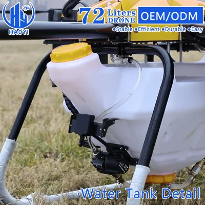 Agricultura Pesticida Batería Pulverizador de cítricos Uav 72L Dron Agrícola Fumigar Marco de dron para rociado de cultivos de frutas y trigo Precio