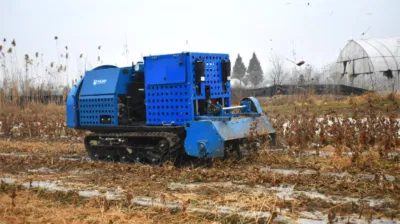 2023 más reciente Huerto Robot Agrícola UGV RC Sprayer Lawn Segadora