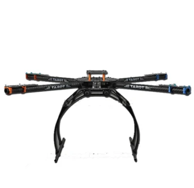 Tarot TL65b02 Four-Axis 650 versión trípode plástico Kit Quadcopter bastidor bastidor de fibra de carbono para el Drone Multi-Rotor