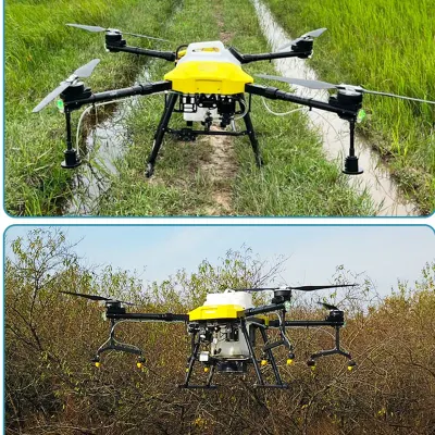 Joyance 20liter Drone, pulverizador agrícola para fumigación agrícola pesticidas Volar GPS con el precio de fábrica