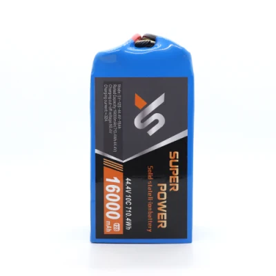 Batería larga duración DRAN 12s Lipo 16000 mAh 25c 44,4V UAV/Drone batería para Drone Agrícola
