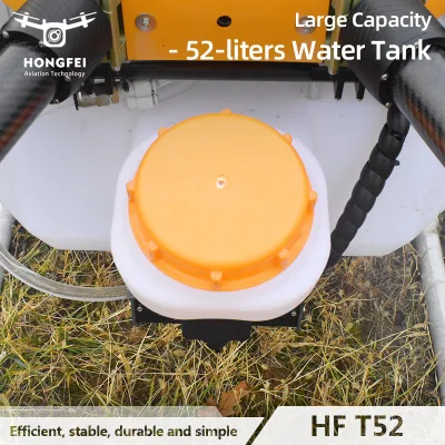 52L carga útil Agricultura Sprayer Drone 60kg fumigación de aviones de control remoto Máquina de Drone Agrícola para arroz trigo soja de algodón