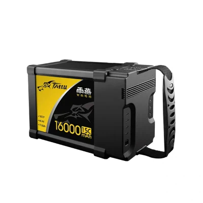 Toda la fábrica de batería inteligente Venta 16000 mAh 12s 15c para la Agricultura los aviones teledirigidos
