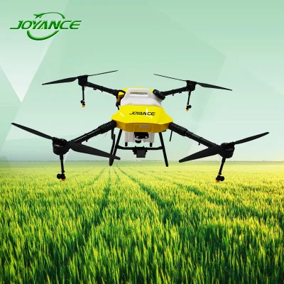 Uso en granjas pequeñas 10liter Long Flight Time pulverizador Dron 4-Axis Mosca autónoma GPS pulverizador agrícola Drone para pesticidas pulverización y. Propagación de fertilizantes