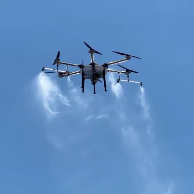 Rociado autónomo rociador agrícola Drone UAV cultivo Drone fumigación con DCU