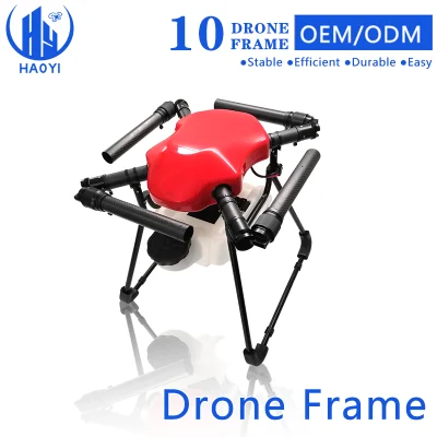 10L Mini Quadcopter Foldable Carbon Fiber Dron Frame Drone Frame Para la Agricultura Agrícola aeronaves Sprayer fumigación de pesticidas Dron