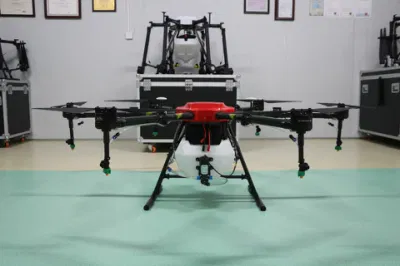 Eje 6 16L Drone Pulverizador de Agricultura de los aviones teledirigidos Sistema de riego automático