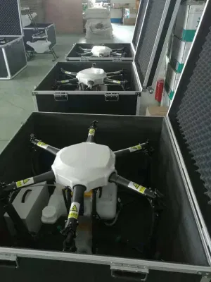 Pulverización agrícola Drone Hobbywing X9 Sistema de alimentación de motores de 120 A