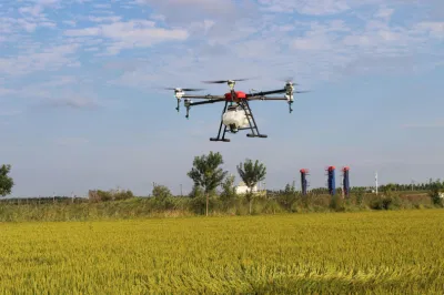 El Drone de la agricultura para pulverizar los cultivos para la agricultura