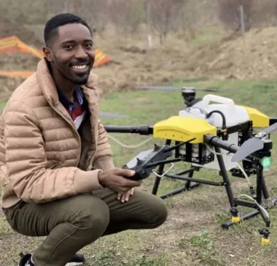 Agro Agriculture fertilizante de semillas 30L fumigación agrícola con insecticida Drone like DJI T30