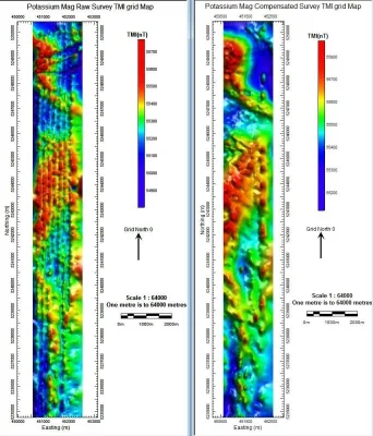 Drone magnetómetro Alta resolución en el aire magnetómetro Encuesta los magnetómetros aéreos
