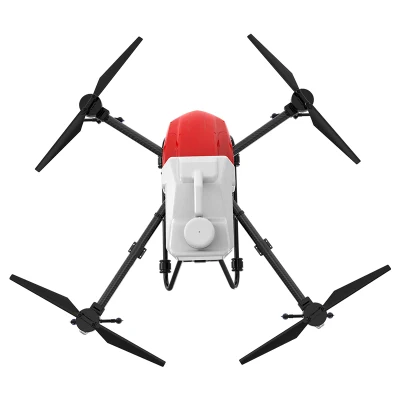 La carga de gran tamaño de la agricultura con aviones no tripulados Uav atados con la masa del sistema de suministro de energía