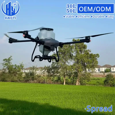 China Agro UAV Manufacture Agronomia Farmer Fumigacion Agro Pulverizador Drone Agricola Pulverizacao Drone para Crop Spray