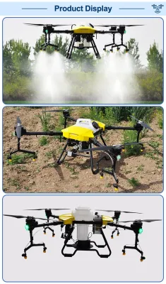 Agras T20 Combo Agriculture carga útil agrícola Sprayer Drone 20L Tank Sistema de radar esférico FPV dual de monitorización en tiempo real