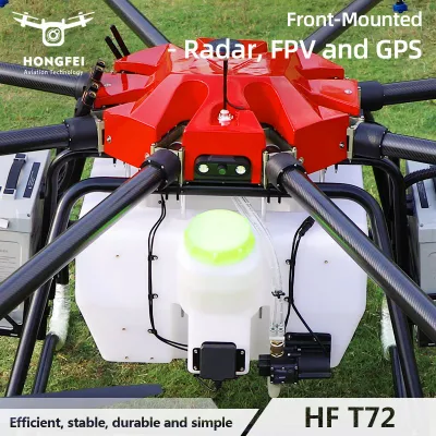 Bomba de alta presión avanzada Drone para agricultura 72L Spray agrícola Mayorista de bombas Tillage y spray Drone