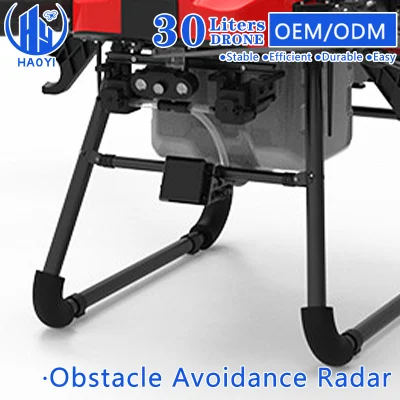Pulverizador agrícola Drone utilizado para cultivo 30L 4-eje UAV alto Eficiencia de pulverización Drone Agriculture Fertilizer Drone