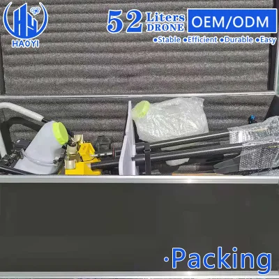 Eje 8 Agro Dron 52 ltr de esterilización de fumigación para la Agricultura Drone de pulverización