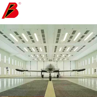 Spraybooths para el sector aeroespacial y de la aviación militar de aviones de gran fabricante de cabina de pintura