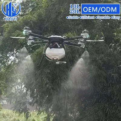 Rendimiento de costos T10 Drones agrícolas profesionales 10L 20L capacidad Agrícola Pulverizador UAV Drone