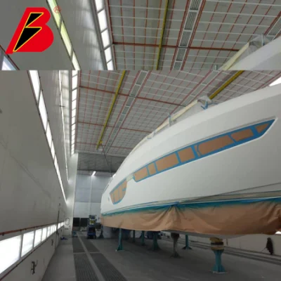 Cabina de pintura Customied Yatch Design tiro lateral cabina de pintura Vessle Sala de pintura