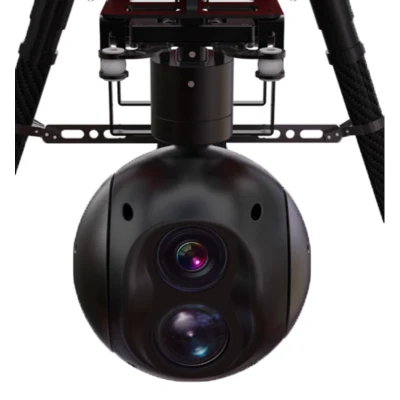 25 mm 640 Luz doble térmica Ai Tracking 16 X Cámara digital Drone con zoom óptico de 33 aumentos