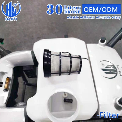 Haojing 30L Agricultura 4 eje de plaguicidas UAV T30 Protección de plantas Pulverizador de Drone Agrícola para cultivo de Huerta Agrícola