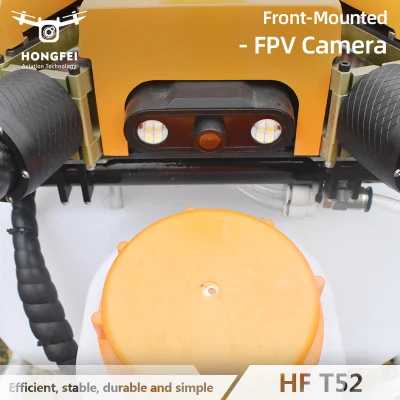 52L carga útil fertilizante Agricultura esparcidor de arroz Drone de larga duración de 8 ejes Equipo de pulverización agrícola pulverizador cítrico GPS RTK Drone