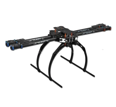 Tl65b02 650 bastidor plegable de 3K fibras de carbono de cuatro copadoras Tl65b02