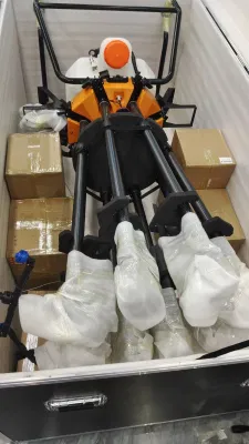 Fumigación de plaguicidas químicos líquidos pulverizadores de drones agrícolas 50L 70L