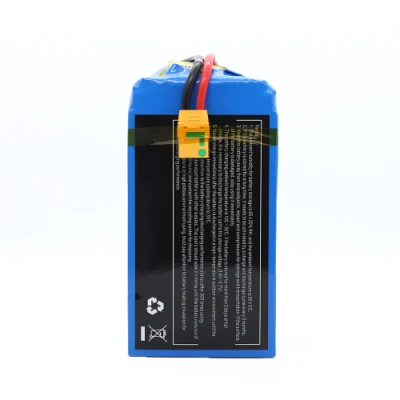 Batería larga duración DRAN 12s Lipo 16000 mAh 25c 44,4V UAV/Drone batería para Drone Agrícola
