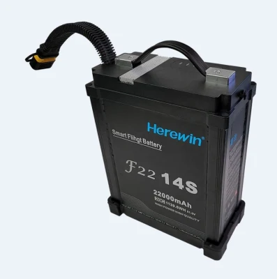 Herewin 14s 22000mAh batería de UAV de protección de plantas agrícolas Drone para la Agricultura