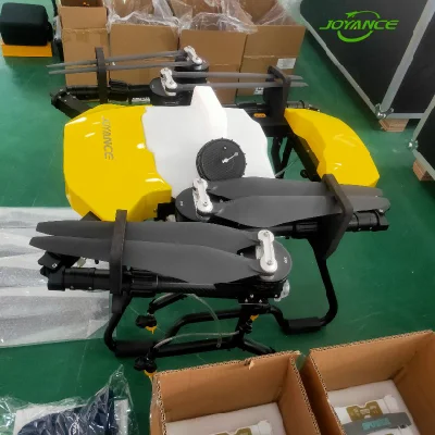 16L estabilidad de trabajo máquina agrícola pulverización de polvo de cultivos Trabajo de Drone Para limeds Paddy