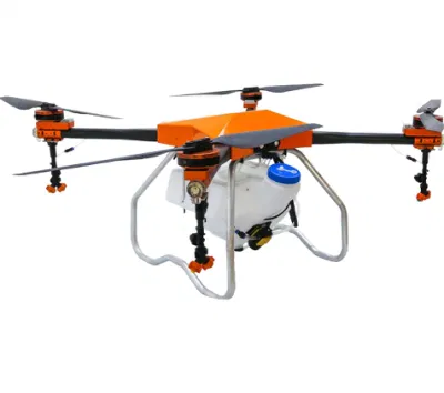 El fertilizante Drone de pulverización Pulverizador esparcidor del fertilizante fertilizante orgánico con aviones no tripulados Uav máquina
