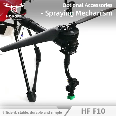 Alta resistencia 10 litros de plaguicidas agrícolas propagación UAV Drones PARA fumigar Agricultura Marco de drones con fibra de carbono