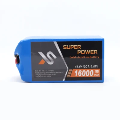 Batería larga duración DRAN 12s Lipo 16000 mAh 25c 44,4V UAV/Drone batería para Drone Agrícola