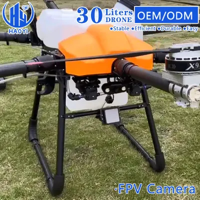 30 litros de agricultura de cultivos de cosecha Dron fertilizante Spray Drone Agricola precio objetivo para la Agricultura con HD FPV de la Cámara de Colombia México Perú Chilie Brasil