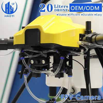 Autónomo de pulverización 20L drone agrícola de cultivos pulverizador de la granja de pulverización Uav drone para la venta