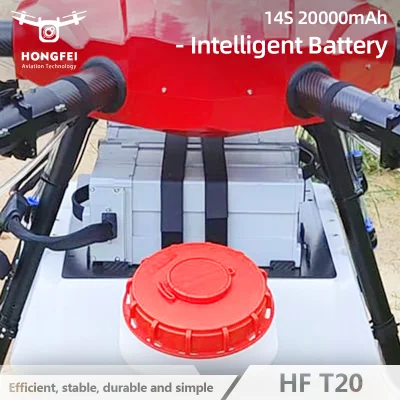 20-eje Citrus Sprayer Drone agrícola equipado con 6 litros de agua Tanque para uso agrícola