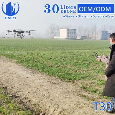 30L Agricultura Drone fertilizante sembradora esparcidor Dron UAV Drone Farm Pulverizador de cultivo Agricultura Drone esparcidor y pulverización 30L Drone