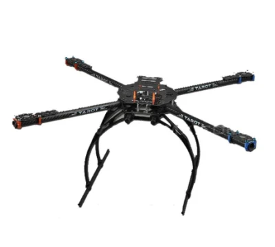Tarot I650 estructura de Quadcopter plegable antena de pata de plástico modelo Tl65b02 Accesorios UAV