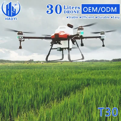 El propósito de la agricultura La agricultura 30L gran cosecha de la pulverizadora Pulverizador de Malezas GPS fumigar la agricultura Drone de pulverización agrícola Drone con la cámara para la venta