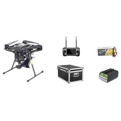 Multirotor UAV Fabricante Vigilancia Drone Proveedor UAS Traffic Patrol Store Vigilancia de la Patrulla de Seguridad Inspección de Pipeline Factiry lanzamiento Re